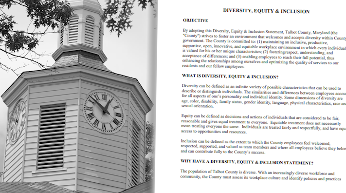 Talbot County Removes DEI Statement Amid Federal Funding Concerns